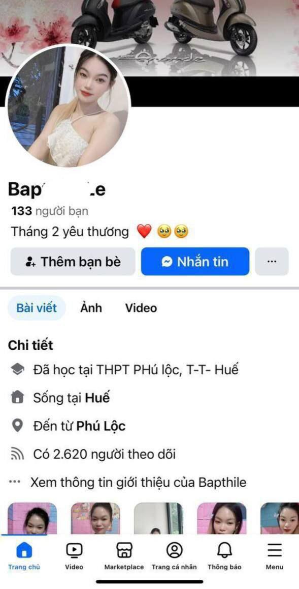 Thương anh đi làm xa ngày nào cũng móc bọc cho xem