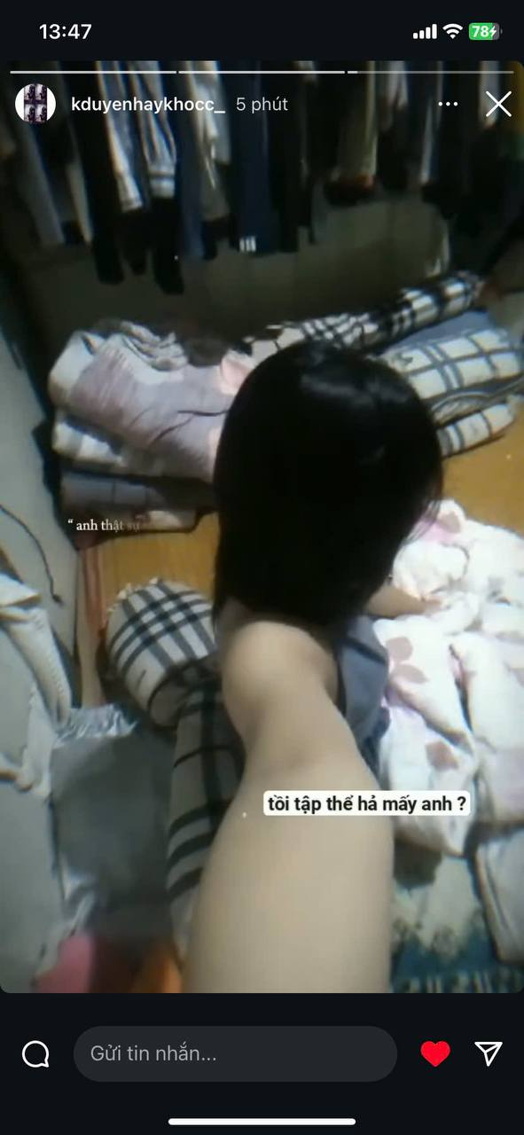 gạ được em học sinh 